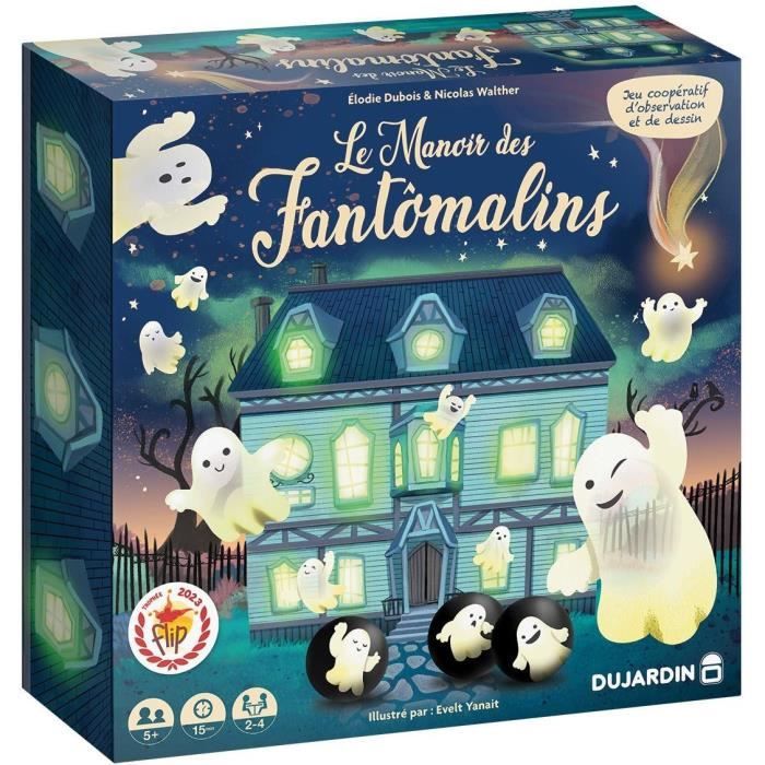 Il Maniero Dei Fantômalins - Gioco Da Tavolo - Dujardin - Dai 7 Anni In su