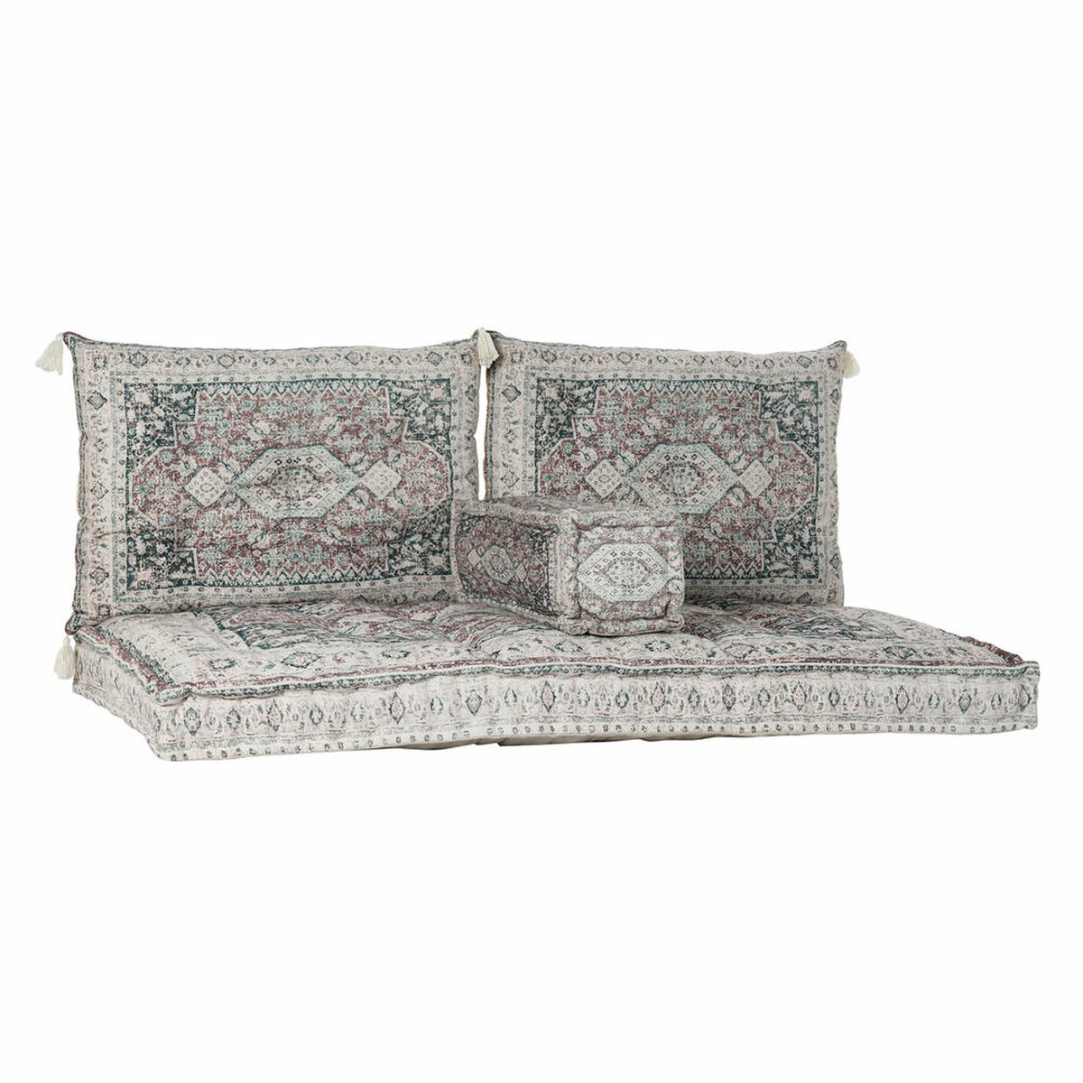 Poltrona Dkd Home Decor 8424001817504 Verde Multicolore 155 X 76 X 65 cm