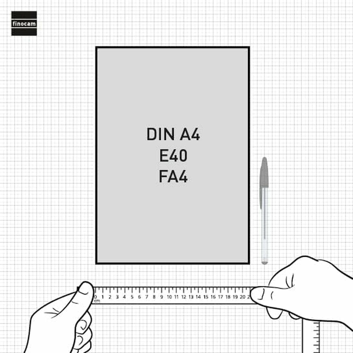 Agenda Finocam Year Nero A4 21 X 29,7 Cm 2026 - Image 5