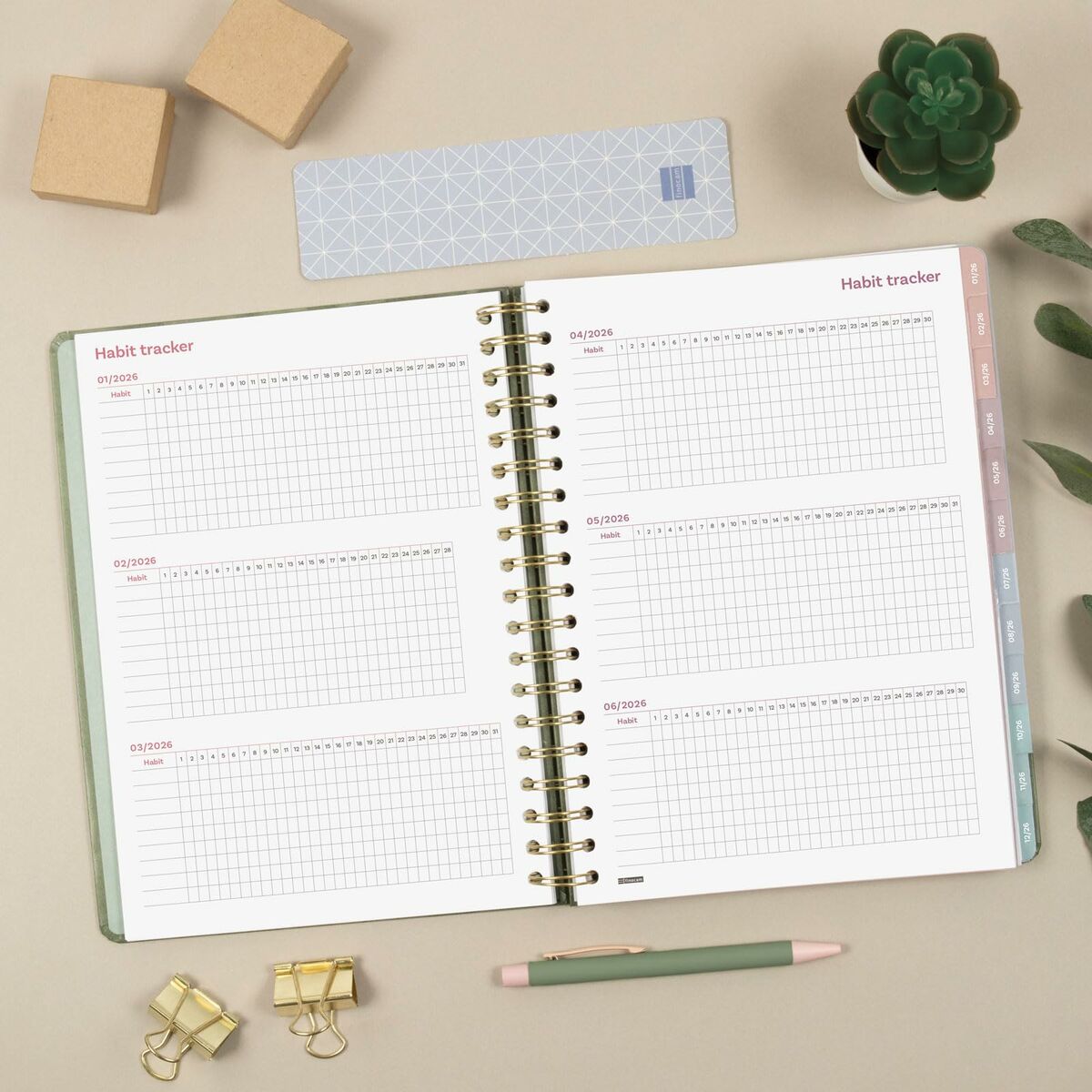 Agenda Finocam Optimal B5 17,6 X 25 Cm 2026 - Image 5