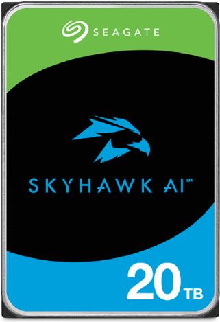 Seagate Skyhawk Ai St24000ve002 - Festplatte - 24tb - Intern - 3,5" (8,9 Cm) - Sata 6gb/s - Puffer: 512mb - Mit 3 Jahre Seagate Rescue Datenwiederher