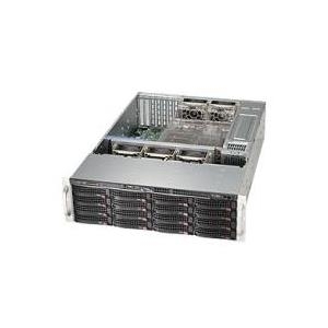 Super Micro Supermicro Sc836 Be16-R920b - Rack - Einbaufähig - 3u - Erweitertes Atx - Sas - HoT-Swap 920 Watt - Schwarz - Usb/seriell (csE-836bA-R920