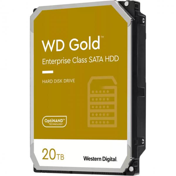 Western Digital Hdd Gold 20tb 3,5 Sata 6gb/s 7200rpm Buffer 512mb