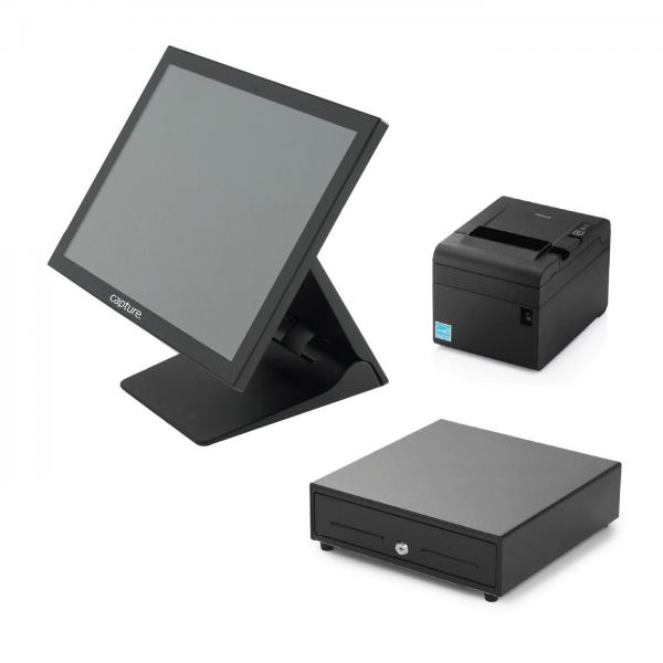 Capture CA-PiB-101 Sistema Pos (pos In A Box - Stingray J6412 - With Win10 + CA-PP-10000b + - CA-Cd410-480b - Warranty: 36m)