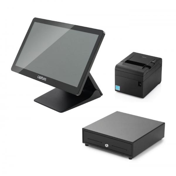 Capture CA-PiB-401 Sistema Pos (pos In A Box - Manta Core I3 - With Win10 + CA-PP-10000b + - CA-Cd410-480b - Warranty: 36m)