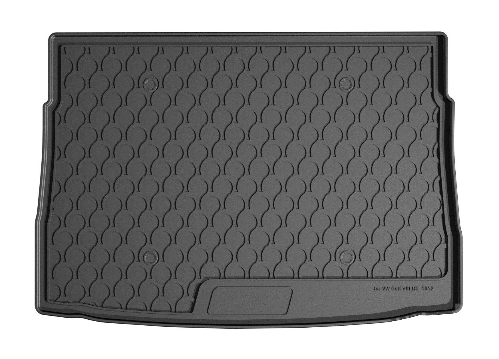 Vasca Baule Su Misura In Gomma Sintetica - Compatibile Per  Volkswagen Golf Viii 5p (01/20>) Baule Alto