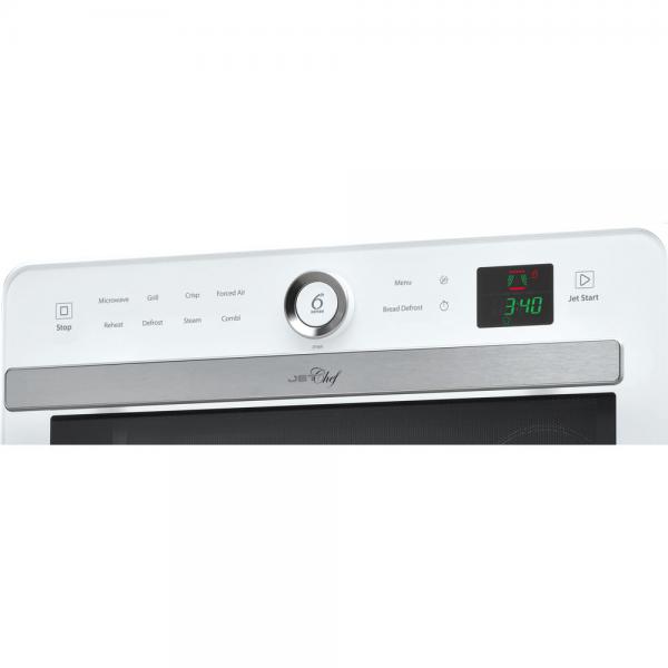 Whirlpool Jt469wh - Microonde Jet Chef - 33 L - 6 ° Sens Combi Crisp Steam - Acciaio Inossidabile - Piatto Girevole 36 Cm - Bianco - Image 3