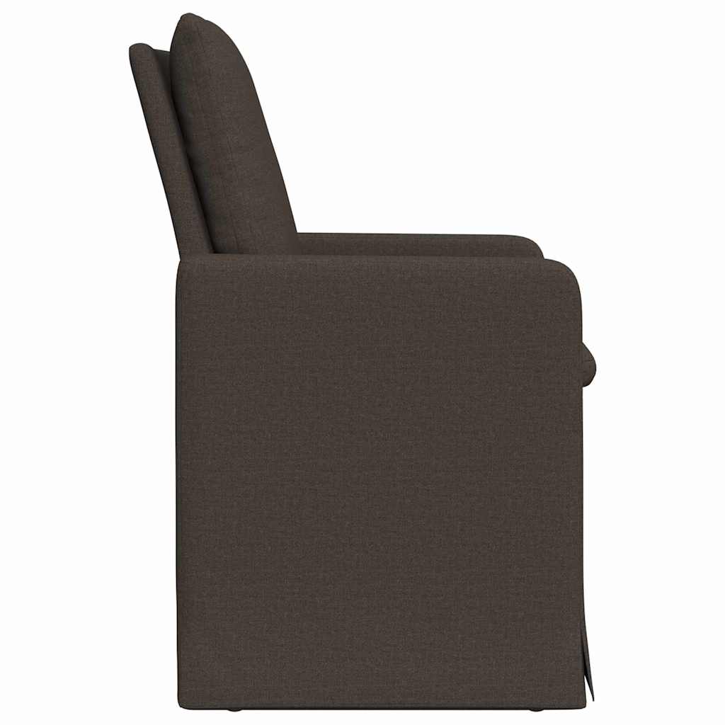 Sedie Da Pranzo 2 Pcs Grigio Scuro 57 X 67 X 98 Cm Tela - Image 5