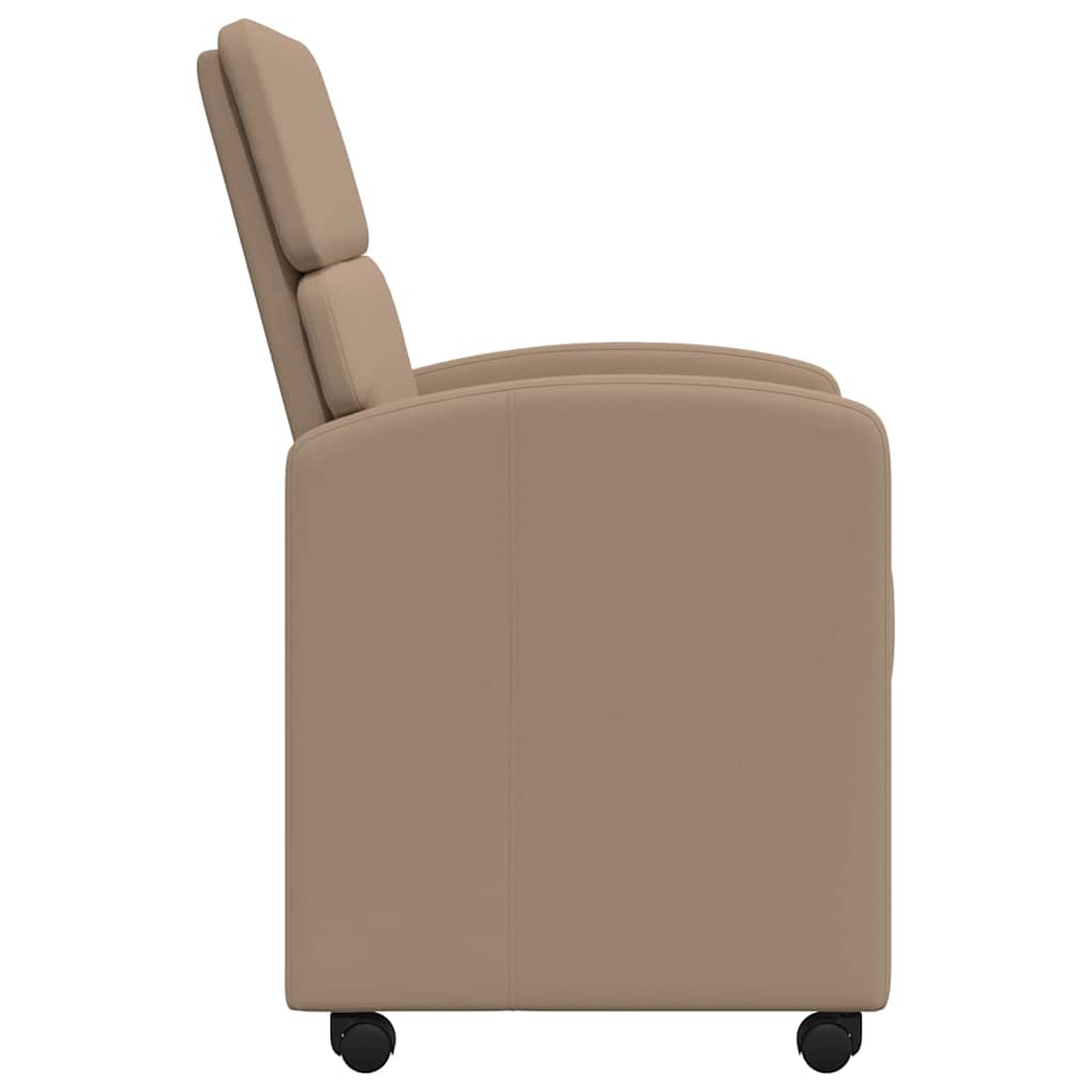 Sedie Da Pranzo Con Ruote 2 Pcs Cappuccino 58 X 65 X 98 cm - Image 5