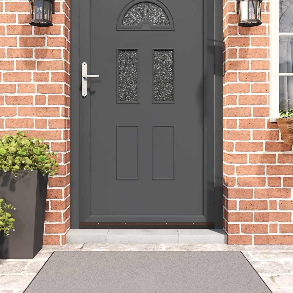 Spazzole Per Porte A Vite 2 Pcs Marrone 100 cm