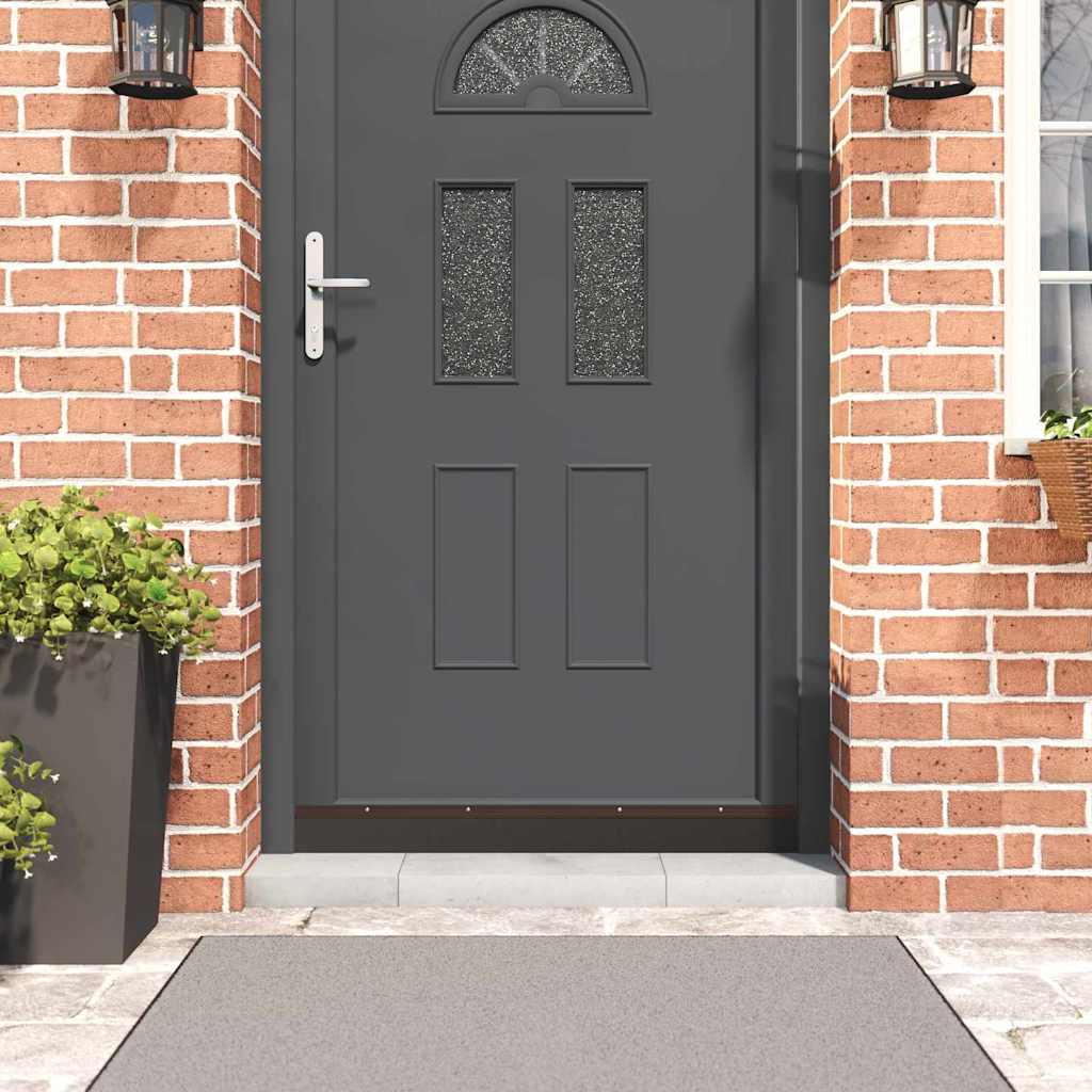 Spazzole Per Porte A Vite 6 Pcs Marrone 100 cm