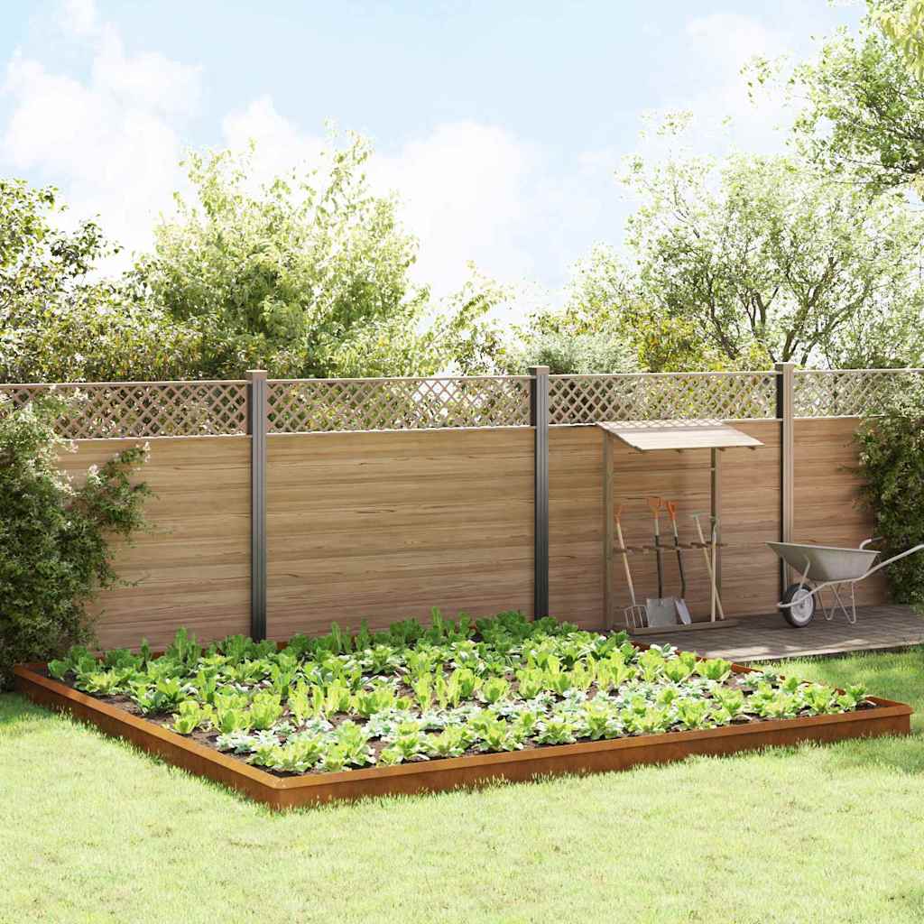 Recinzioni Per Lumache 20 Pcs Ruggine