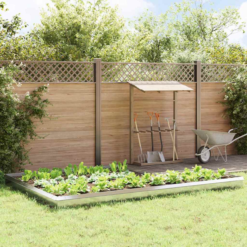 Recinzioni Per Lumache 16 Pcs Argento Acciaio Inossidabile