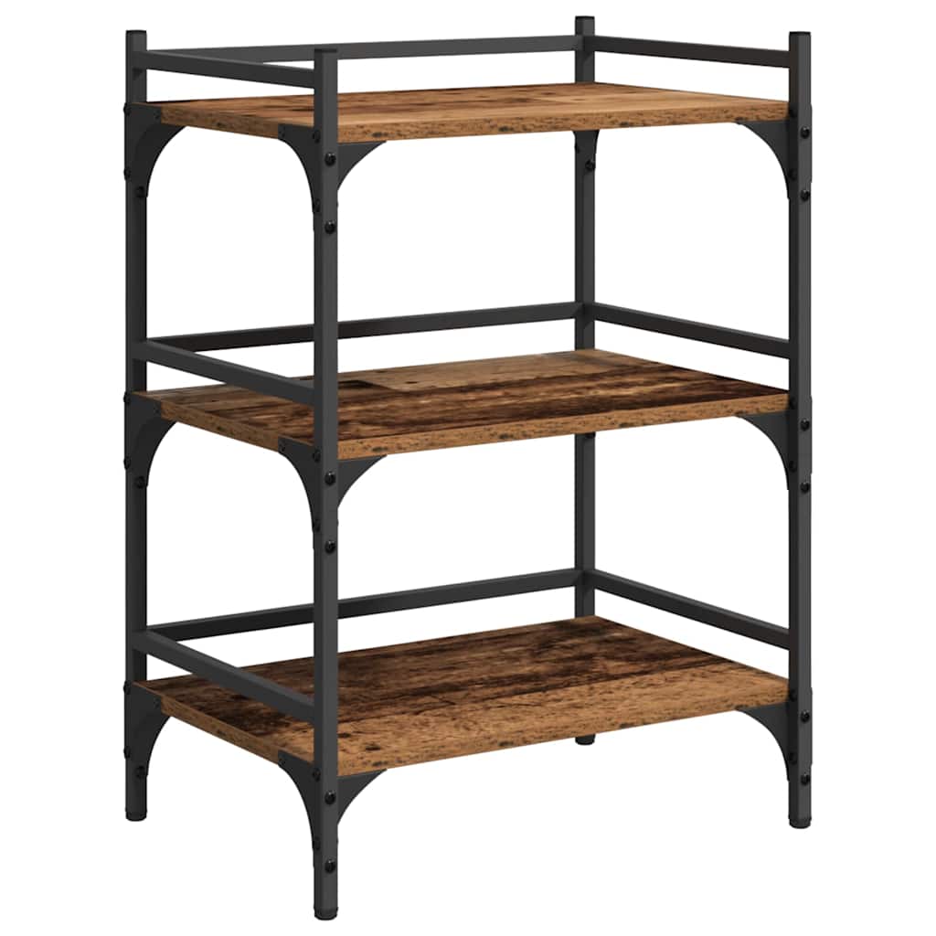 Carrello Da Cucina Legno Vecchio 50 X 35 X 75.5 cm - Image 5