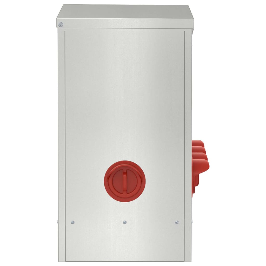 Feeder Per Pollo 2 Pcs Argento 60.5 X 29 X 51 cm - Image 6