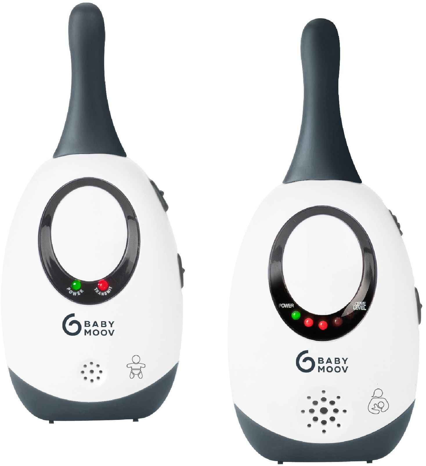 Babymoov Babyphone Audio Cura Semplicemente Gris