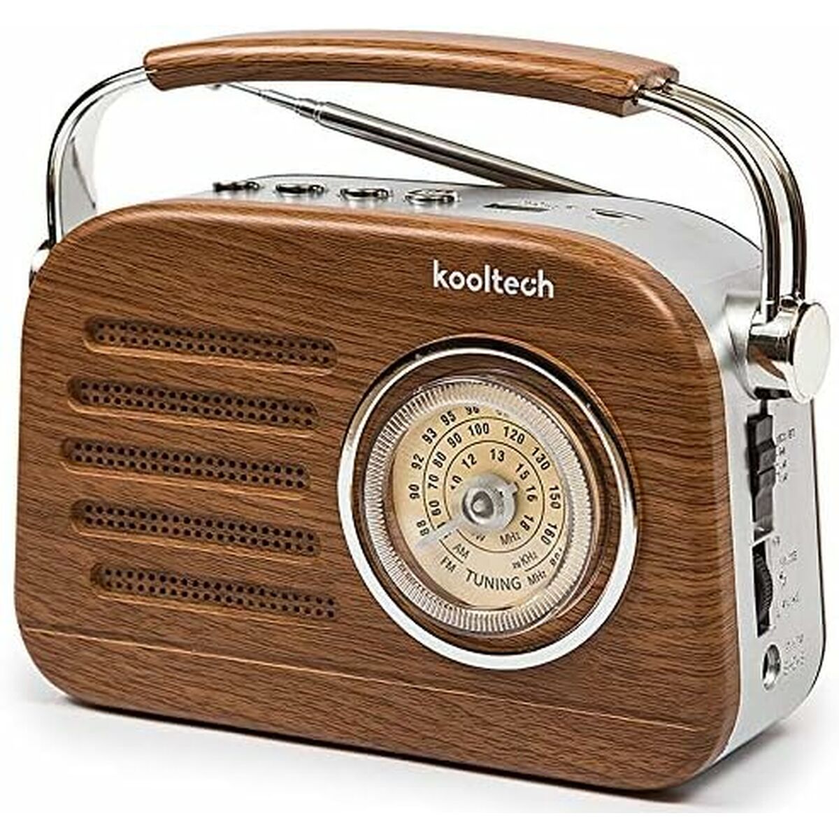 Radio Portatile Bluetooth Kooltech Retrò Am/fm