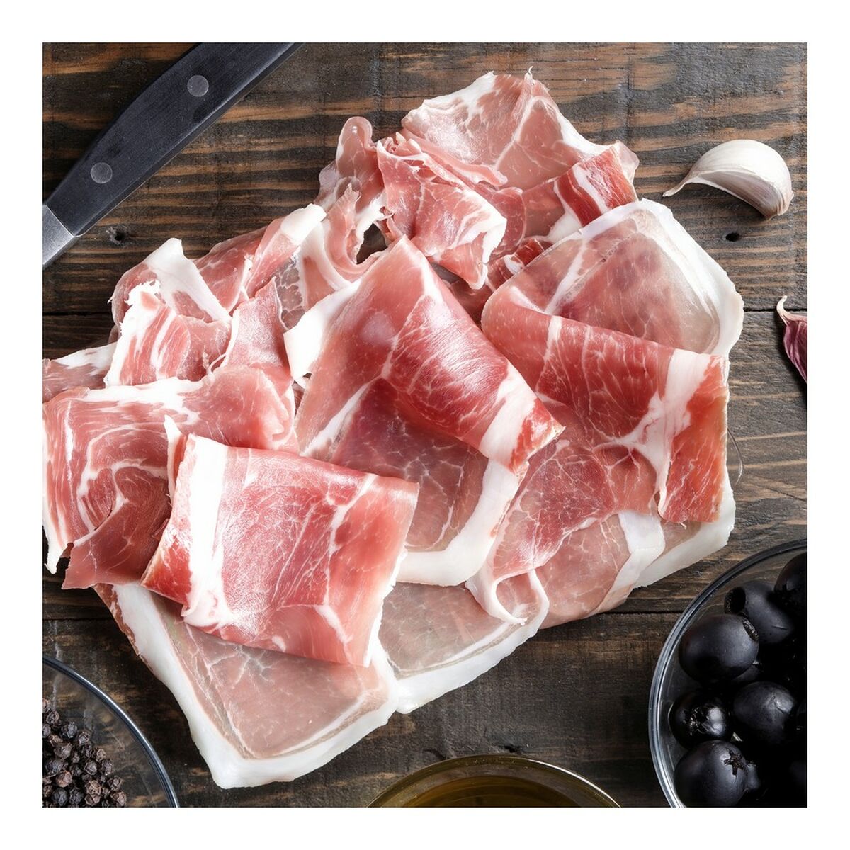 Porta Prosciutto Pieghevole Bambù (48 X 18,5 Cm) - Image 6