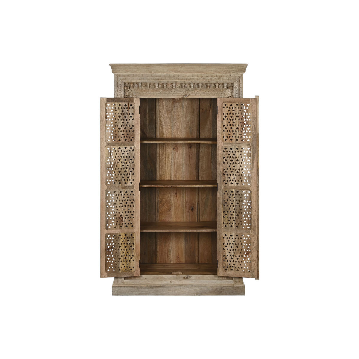 Armadio Home Esprit Naturale Legno Di Mango 110 X 43 X 188 cm - Image 4