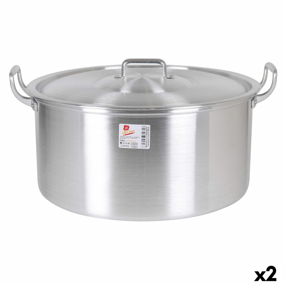 Casseruola con coperchio 49 x 41 x 24 cm (2 Unità)