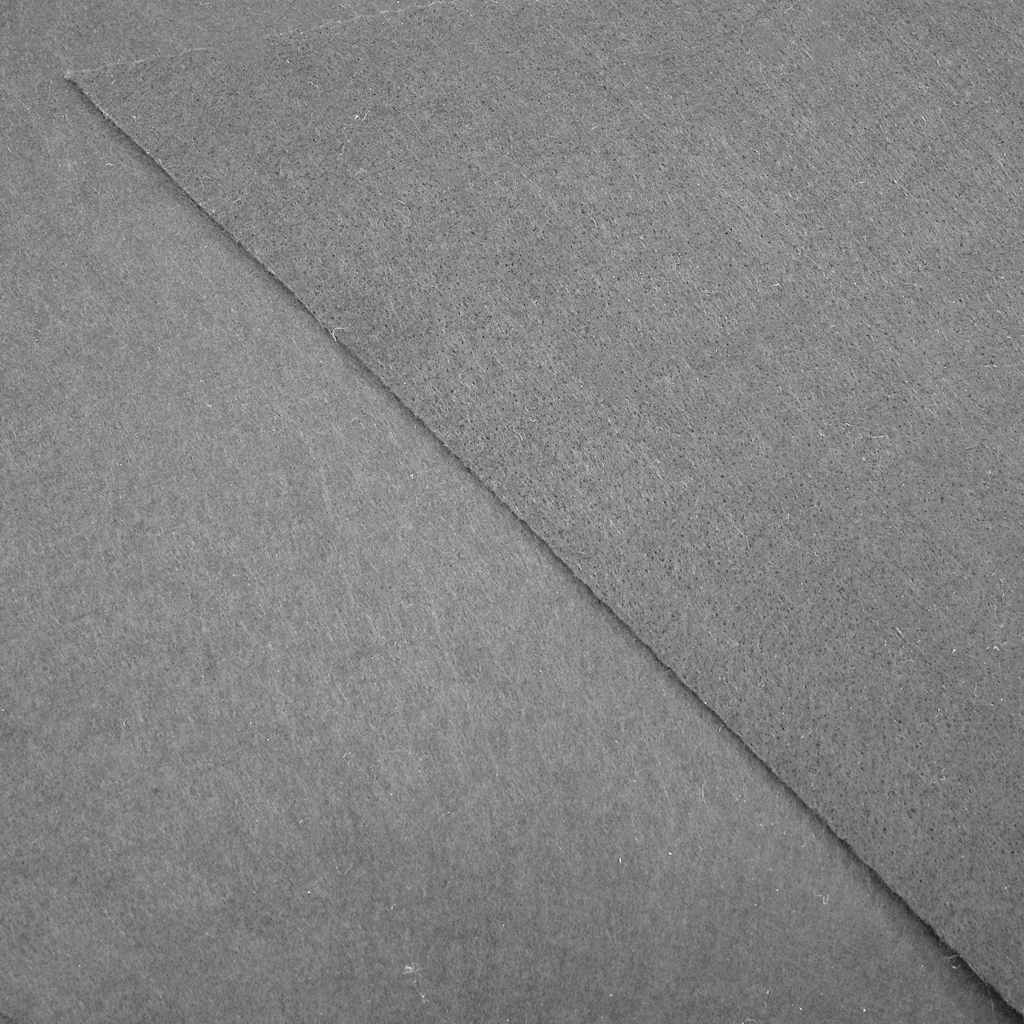 vidaXL Pool-Bodentuch Hellgrau Ø550 cm Polyester Geotextil - Image 5