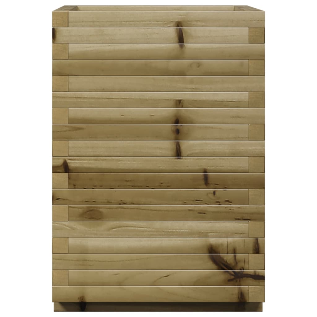 vidaXL Pflanzkübel 50x50x72 cm Kiefernholz Imprägniert - Image 6