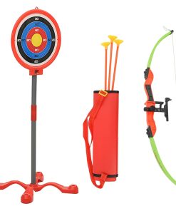 vidaXL Bogenschießen-Set mit Zielscheibe für Kinder