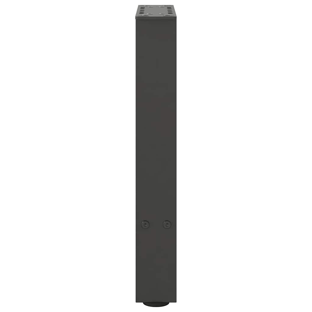 vidaXL Patas para mesa de centro antracita (2 unidades, 28 x 42-43 cm, acero) - Image 6