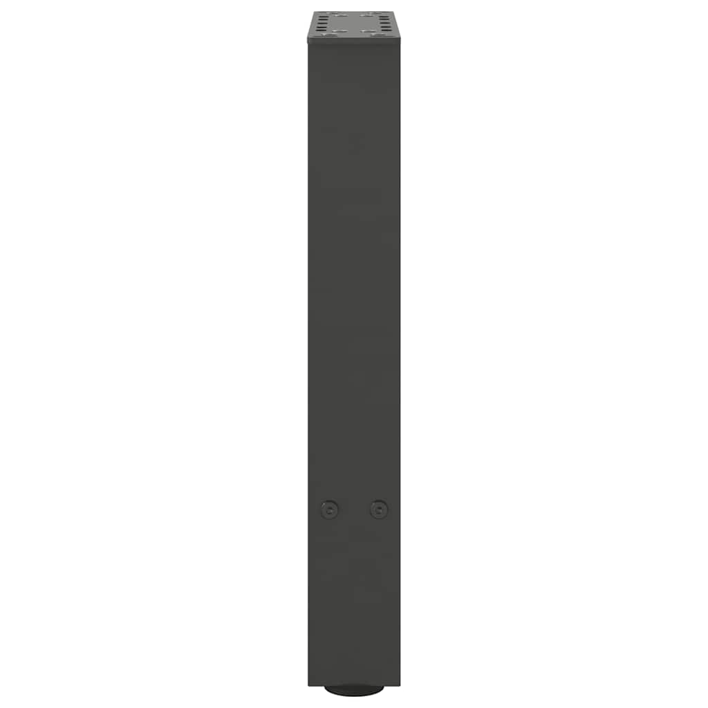 vidaXL Patas para mesa de centro antracita (2 unidades, 38 x 42-43 cm, acero) - Image 6