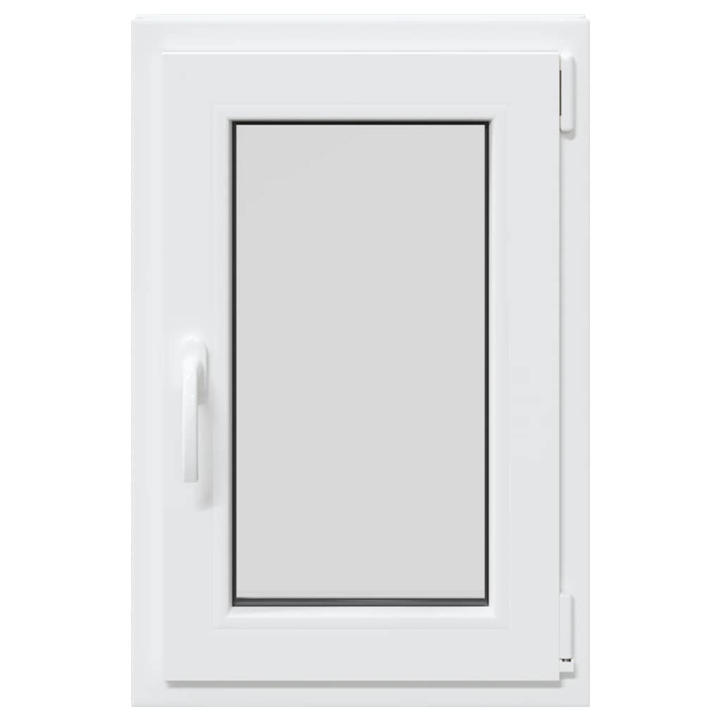 vidaXL Kellerfenster "RISOR" 50x75 cm Drehkipp DIN Links Weiß - Image 5