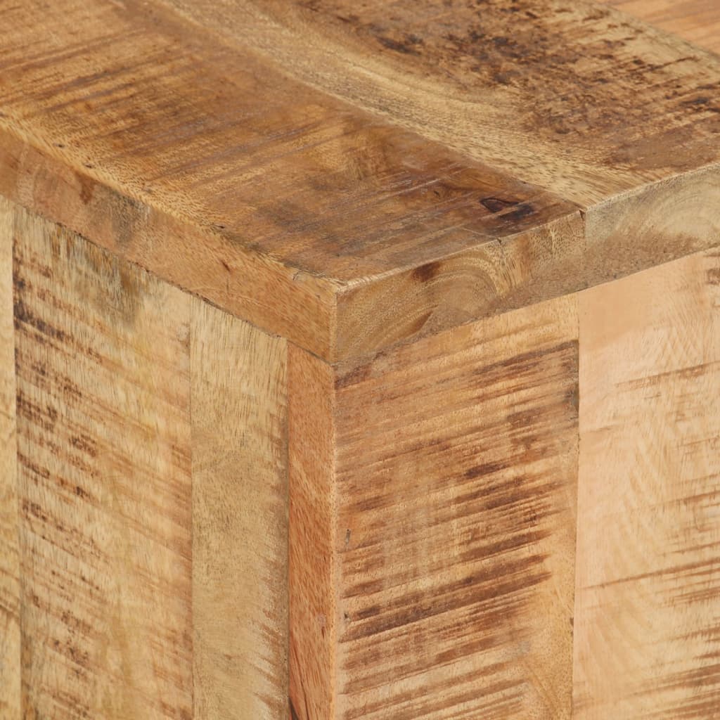 vidaXL Mueble de TV madera maciza de mango 110x30x40 cm - Image 4