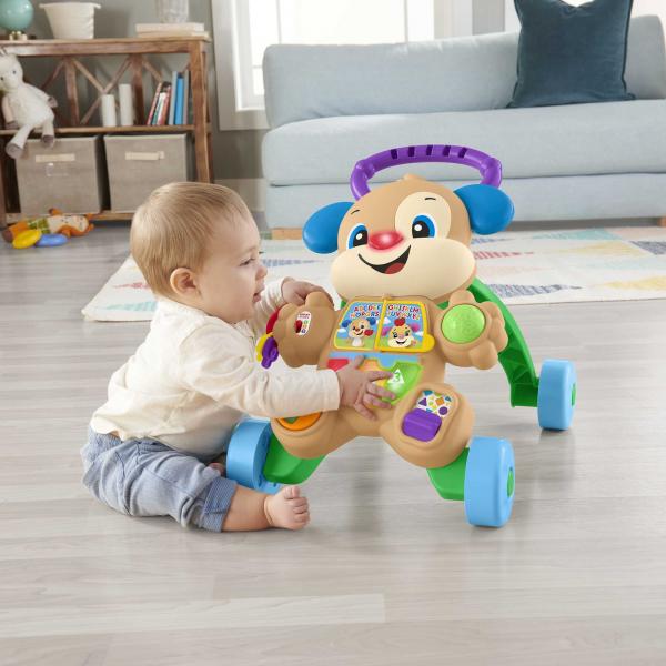 Deambulatore con ruote Fisher-Price Suono Luci Cane Multilingue - Image 3