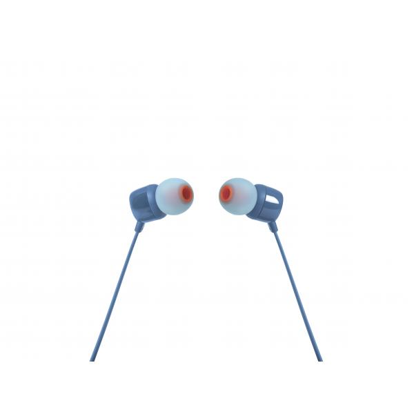 Auricolari con Microfono JBL T110 Azzurro
