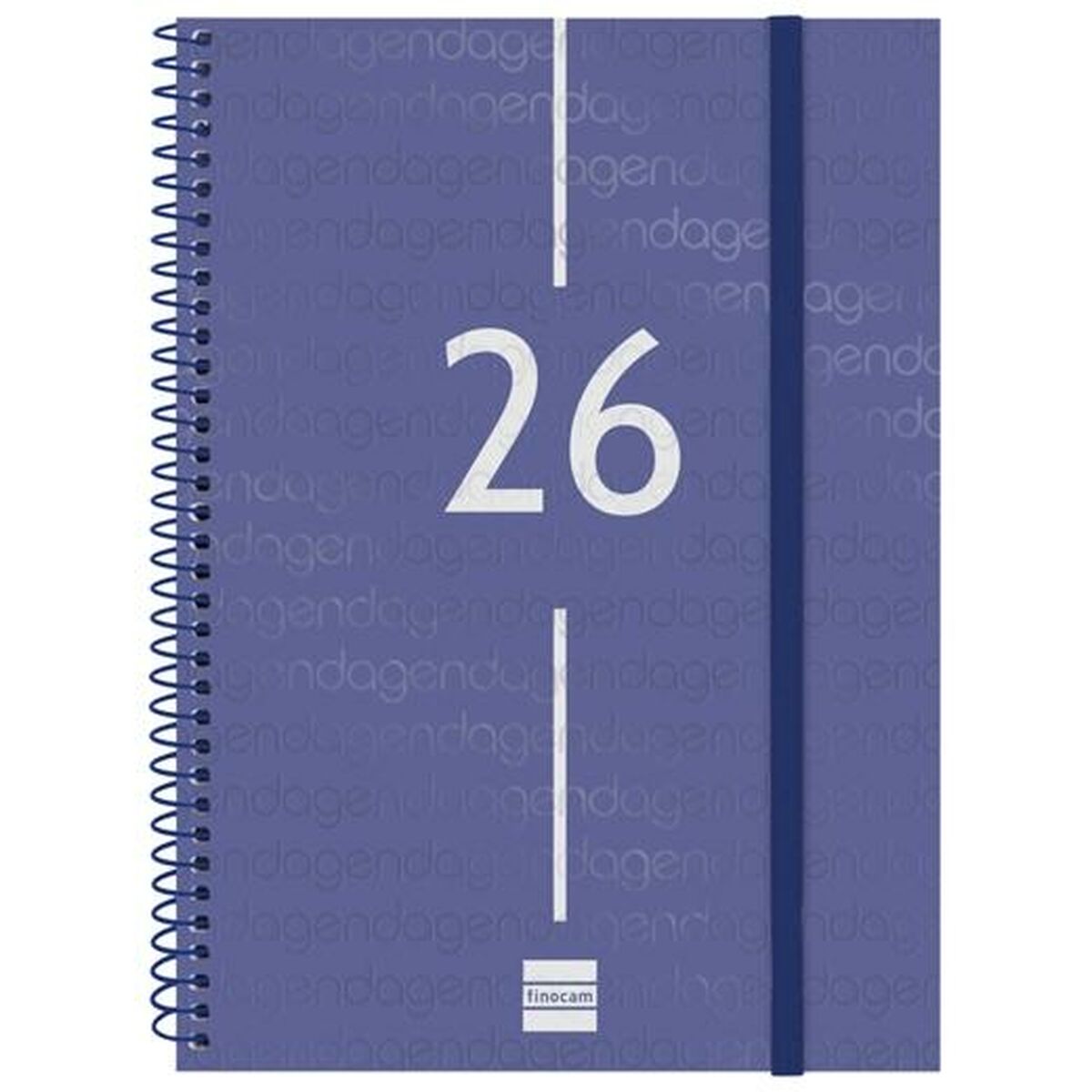 Agenda Finocam YEAR Azzurro A5 15,5 x 21,2 cm 2026