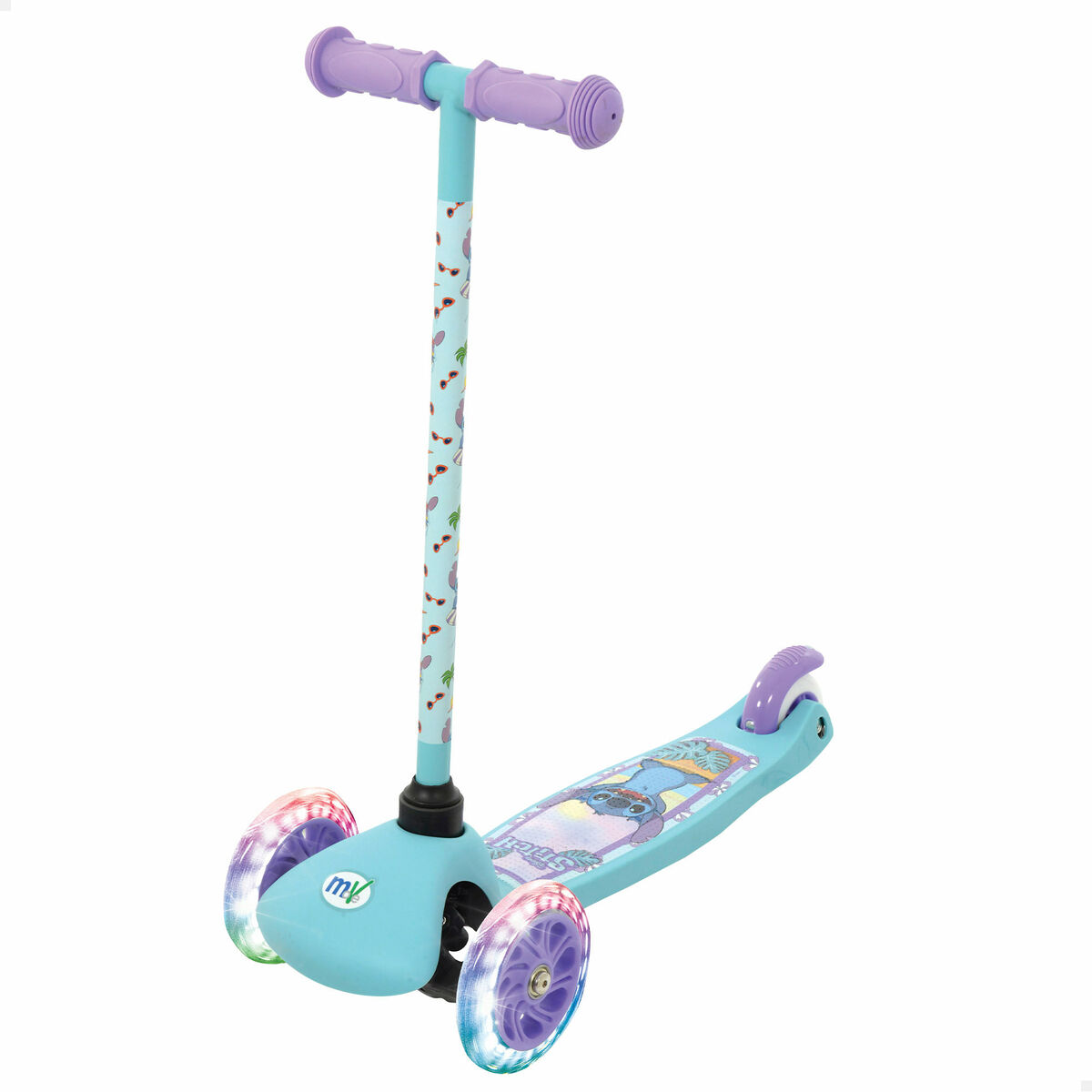 Monopattino Scooter Stitch Gomma Metallo Plastica