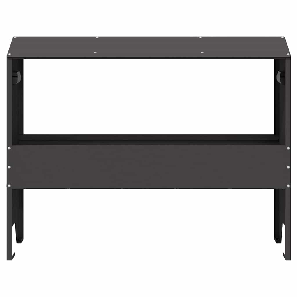 vidaXL Trough d'alimentation pour le bétail Noir 79 x 35 x 62 cm - Image 5