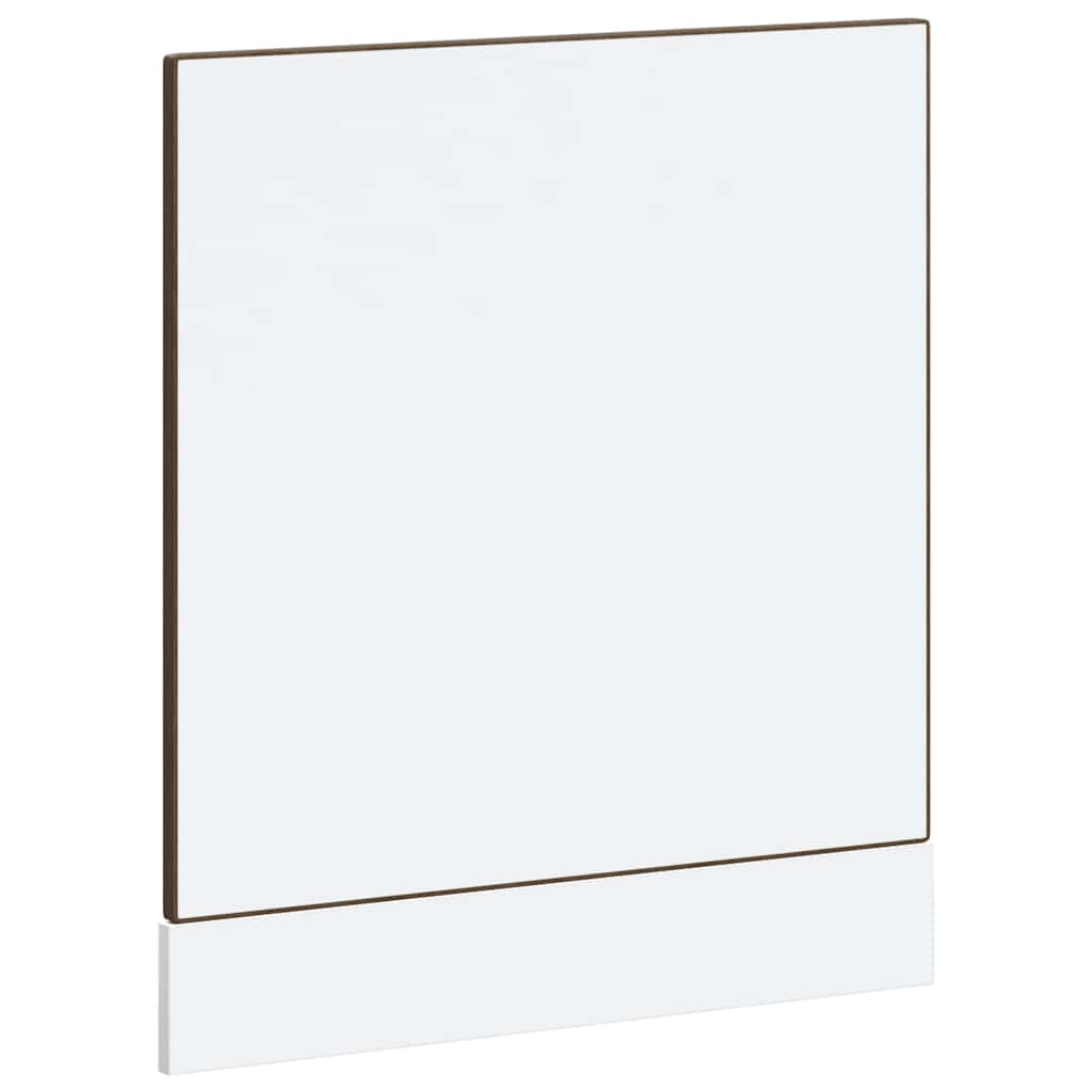 vidaXL Panel para lavavajillas Porto madera contrachapada roble marrón - Image 6