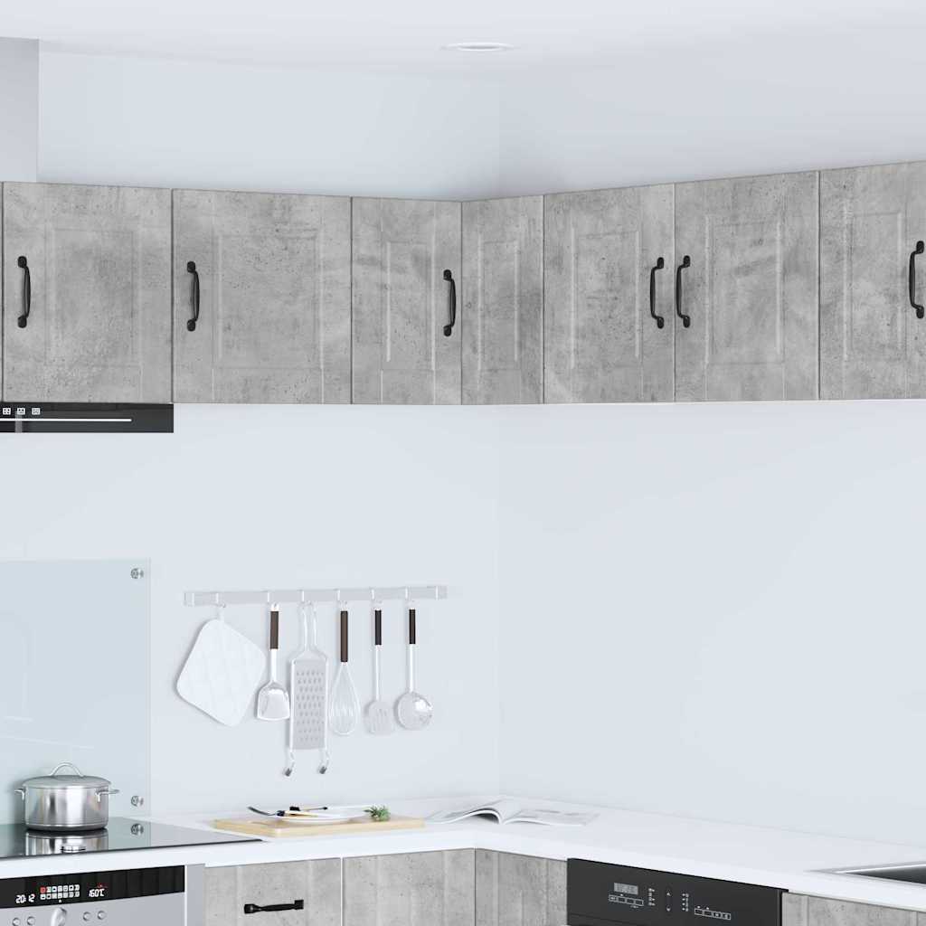 vidaXL Küchenwandschrank Beton Grau 57 x 57 x 40 cm Holzwerkstoff
