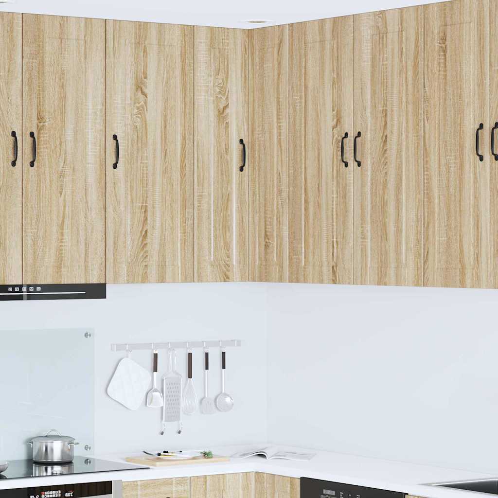 vidaXL Küchenwandschrank Sonoma-Eiche 57 x 57 x 100 cm Holzwerkstoff