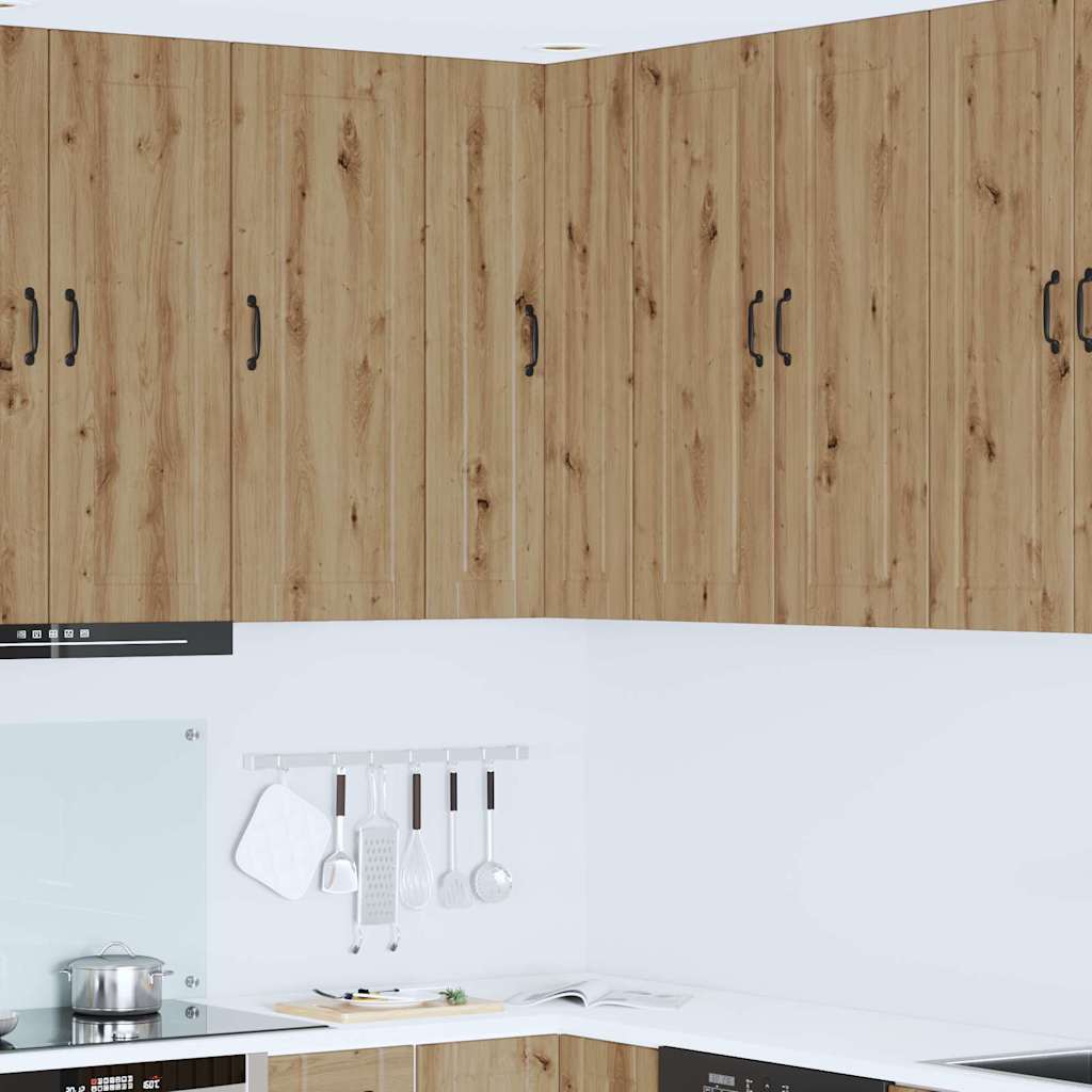 vidaXL Küchenwandschrank Artisan-Eiche 57 x 57 x 100 cm Holzwerkstoff