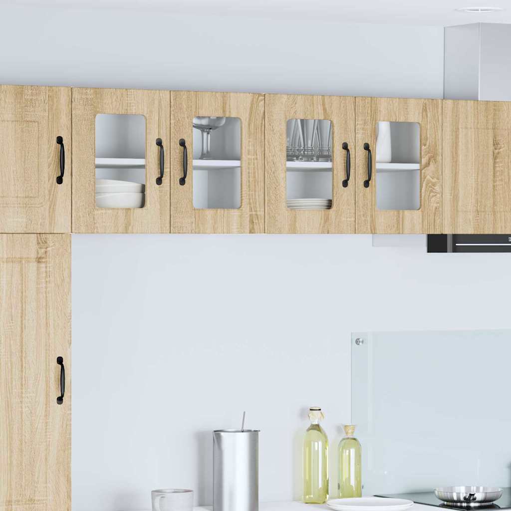 vidaXL Küchenwandschrank Sonoma-Eiche 60 x 31 x 40 cm Holzwerkstoff