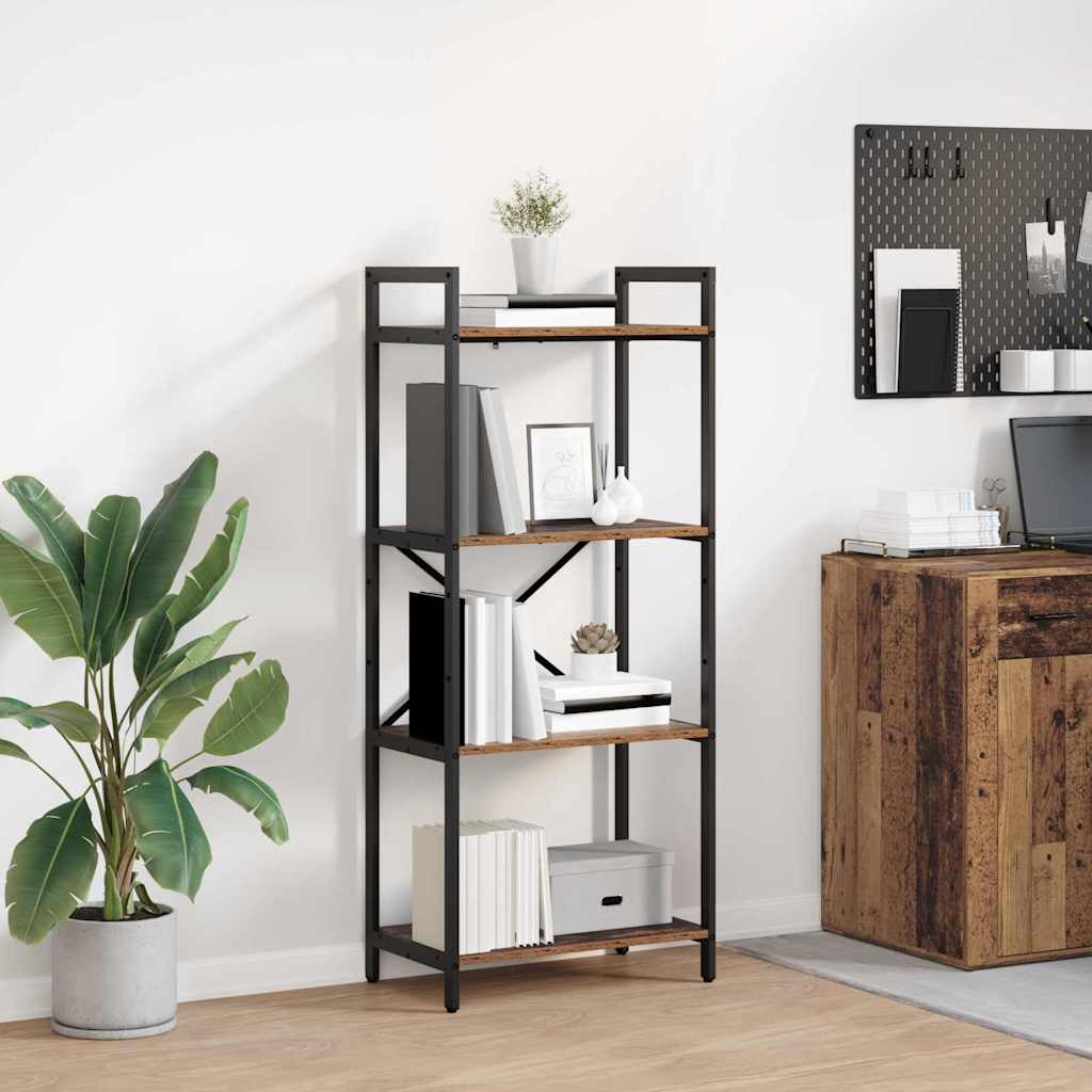 vidaXL Bücherregal Altholz 56 x 34 x 133,5 cm Holzwerkstoff