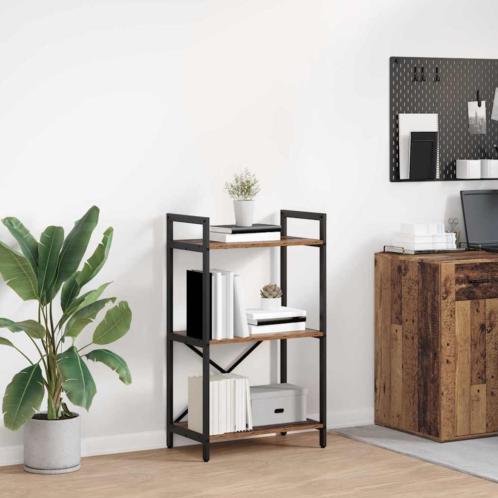 vidaXL Bücherregal Altholz 56 x 34 x 96 cm Holzwerkstoff