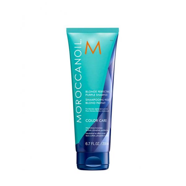 Shampoo Blonde Perfecting Moroccanoil MO-PUSH200 (200 ml)