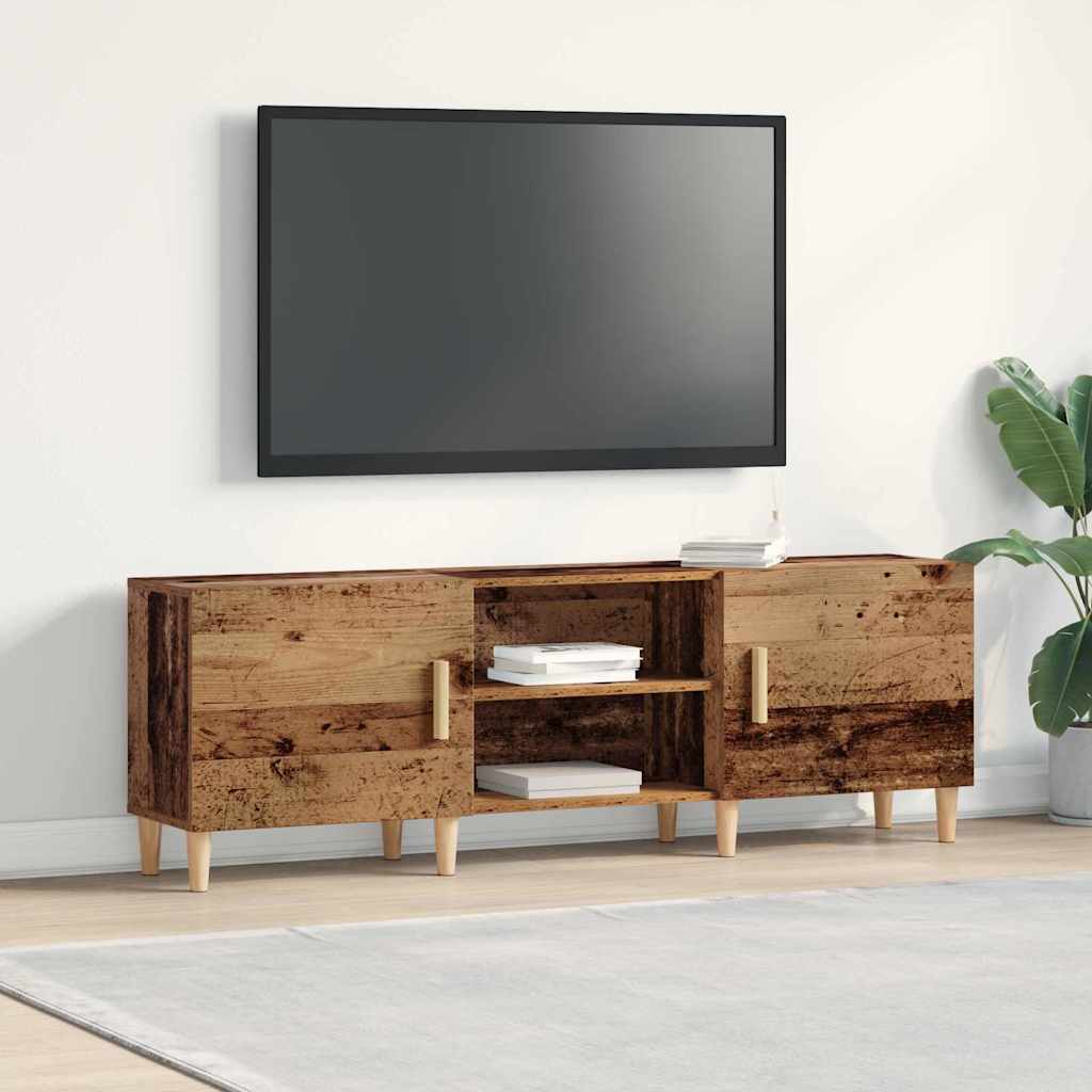 vidaXL Meuble TV Bois ancien 150 x 30 x 50 cm Bois d'ingénierie