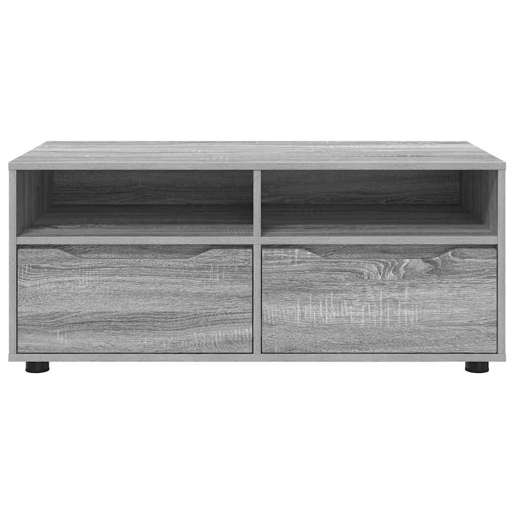 vidaXL Meuble TV Gris Sonoma 100 x 48 x 43 cm Bois d'ingénierie - Image 6