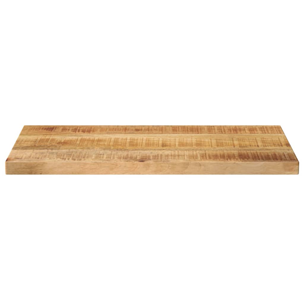 vidaXL Tablero de mesa rectangular madera mango rugosa 60x30x2,5 cm - Image 3