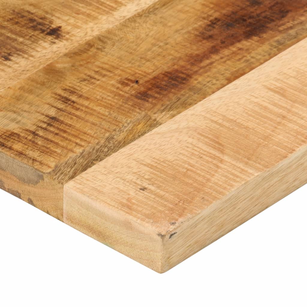 vidaXL Tablero de mesa rectangular madera mango rugosa 60x30x2,5 cm - Image 6