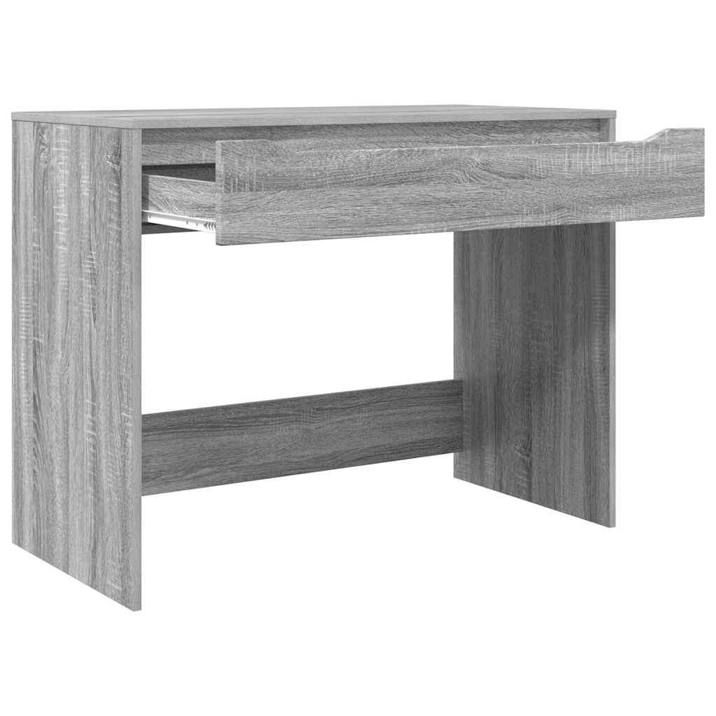 vidaXL Escritorio Gris Sonoma 100 x 50 x 78 cm Madera contrachapada - Image 5