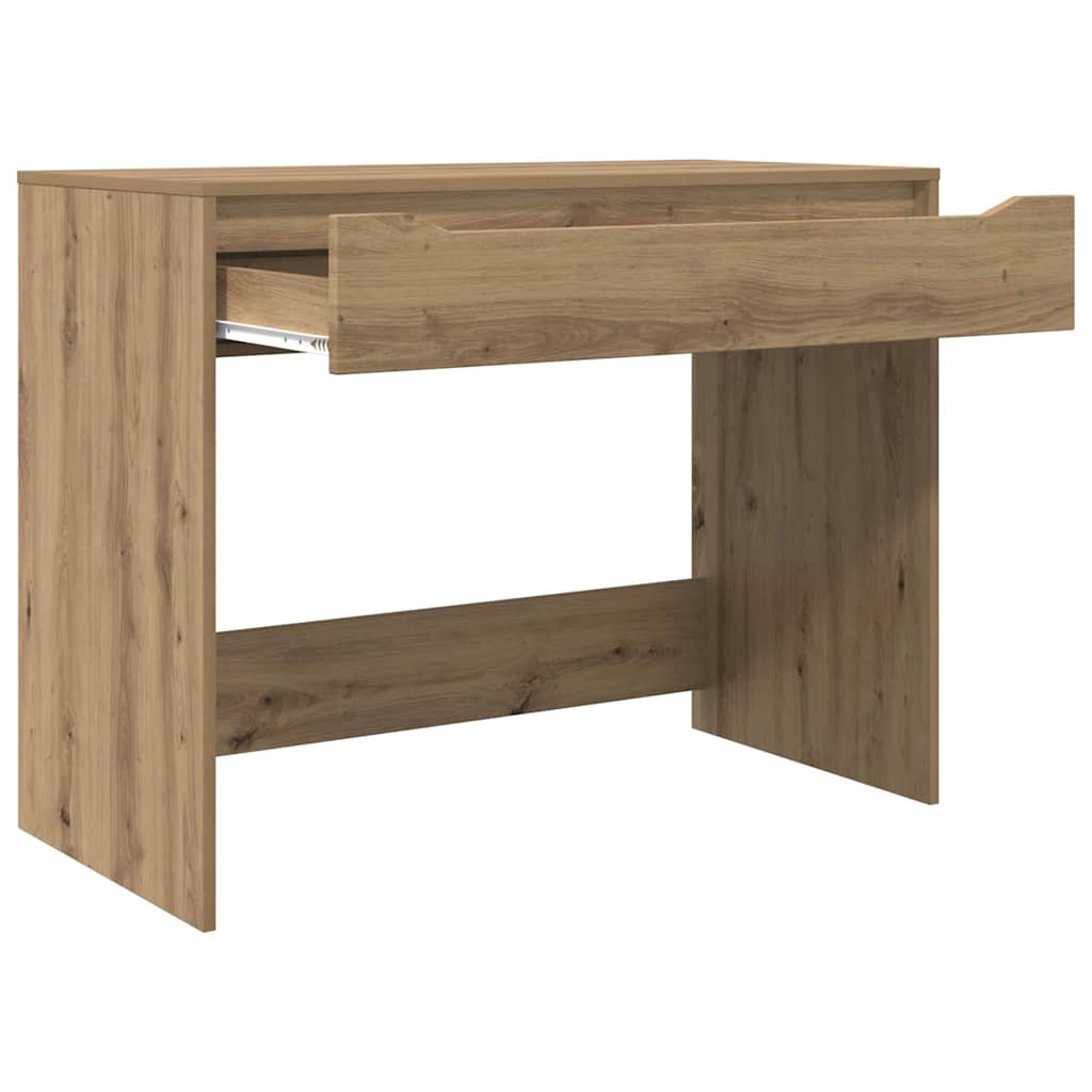 vidaXL Schreibtisch Artisan-Eiche 100 x 50 x 78 cm Holzwerkstoff - Image 5